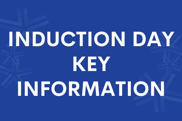 Induction Day Info