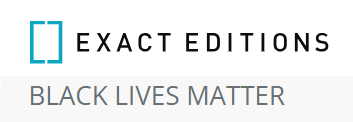 Exact Editions : Black Lives Matter