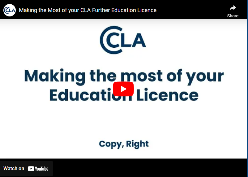 Making the most of your CLA Licence