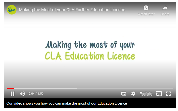 Making the most of your CLA Licence