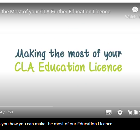 Making the most of your CLA FE licence