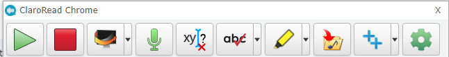ClaroRead Toolbar