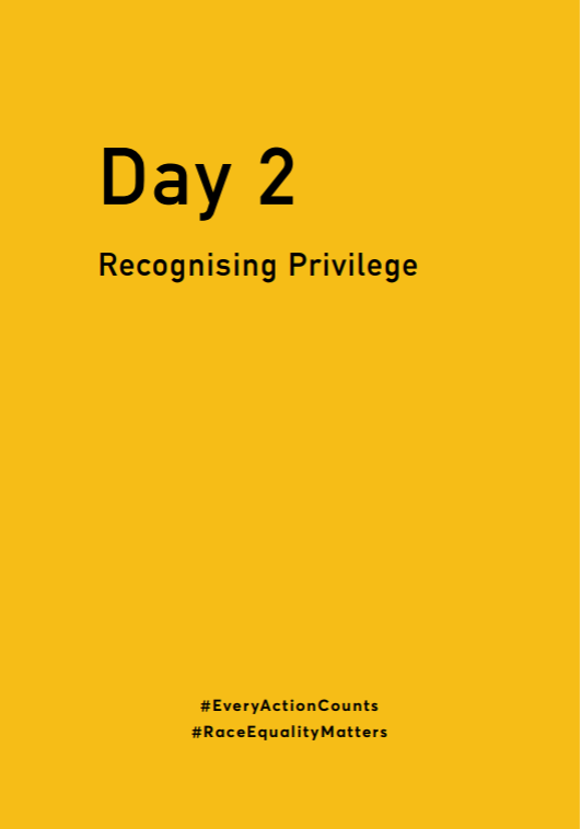 Day 2 Recognising privilege