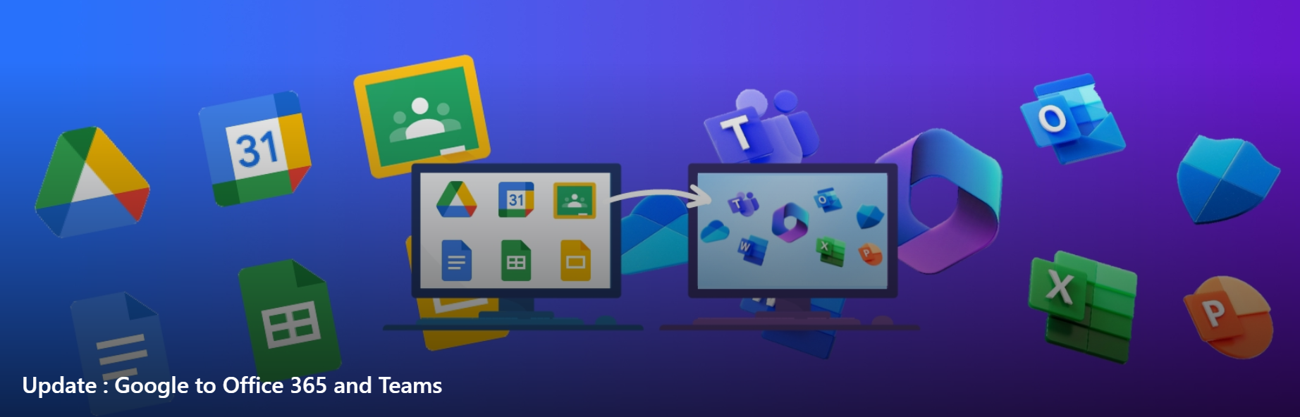 image showing update google to teams